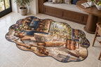 Family Baking Tools Custom Shape Mat with dimensional printed themed artwork; representative AI-generated mockup.