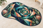 Venture Prism Atelier Custom Shape Mat with dimensional printed themed artwork; representative AI-generated mockup.