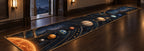 Vintage Solar System Runner Rug with dimensional printed themed artwork; representative AI-generated mockup.