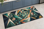Venture Prism Atelier Kitchen Rug with dimensional printed themed artwork; representative AI-generated mockup.