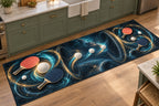 Spinvector Rally Observatory Kitchen Rug with dimensional printed themed artwork; representative AI-generated mockup.