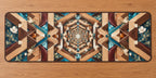 Timber Joinery Atrium Desk Mat with dimensional printed themed artwork; representative AI-generated mockup.