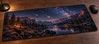 Meteor Shower Desk Mat with dimensional printed themed artwork; representative AI-generated mockup.