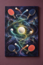 Spinvector Rally Observatory Stretched Canvas Wall Art with dimensional printed themed artwork; representative AI-generated mockup.