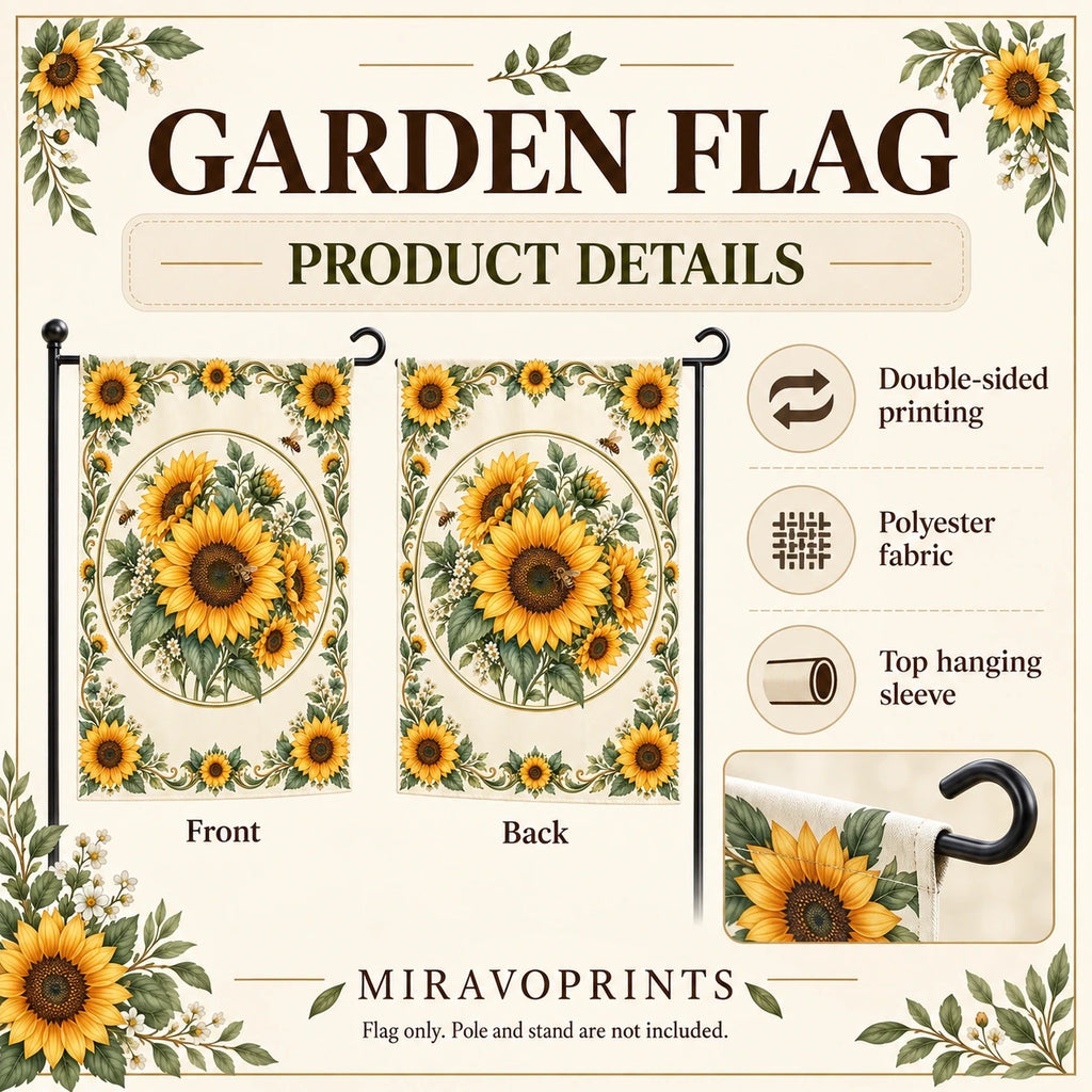 Garden Flag material, construction and product features guide