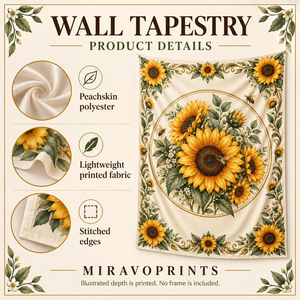 Wall Tapestry material, construction and product features guide