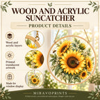 Wood and Acrylic Suncatcher material, construction and product features guide