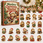 Monkey Christmas Mischief advent calendar