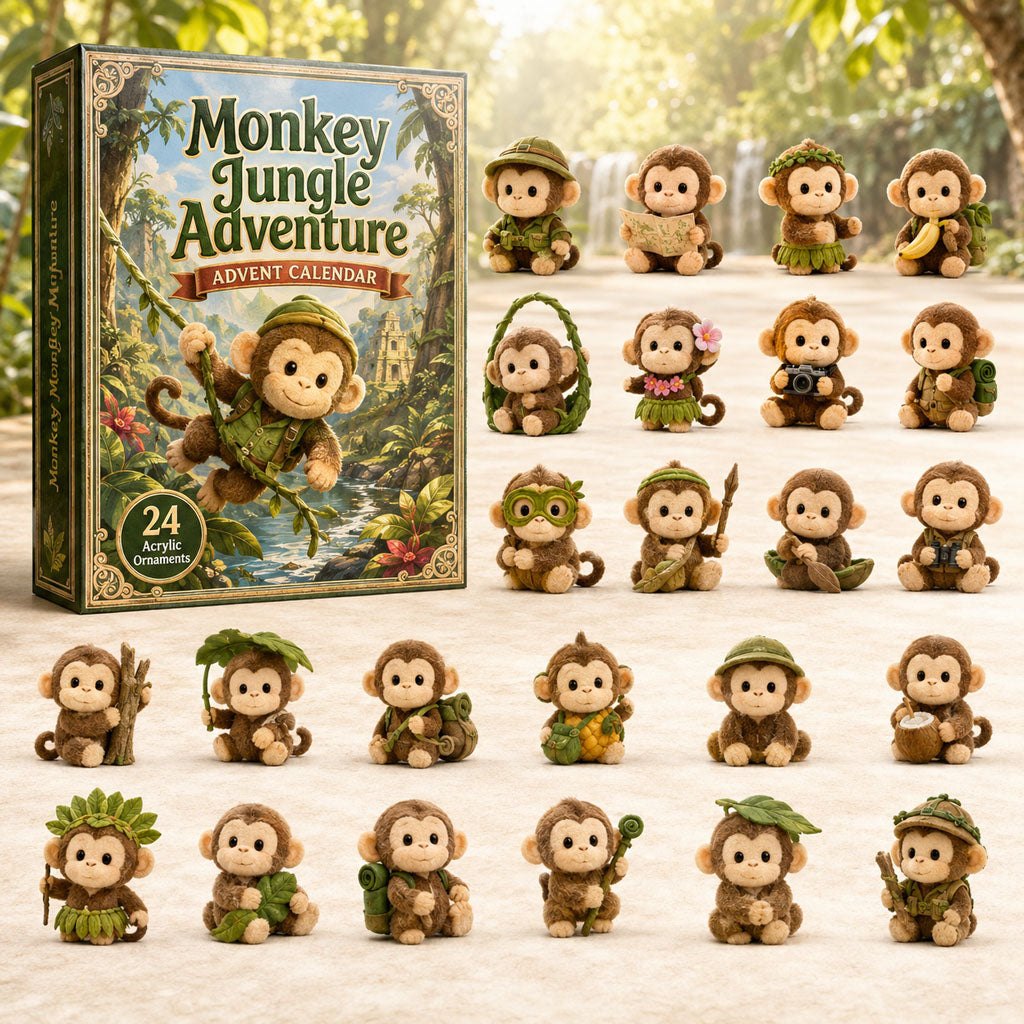 Monkey Jungle Adventure advent calendar