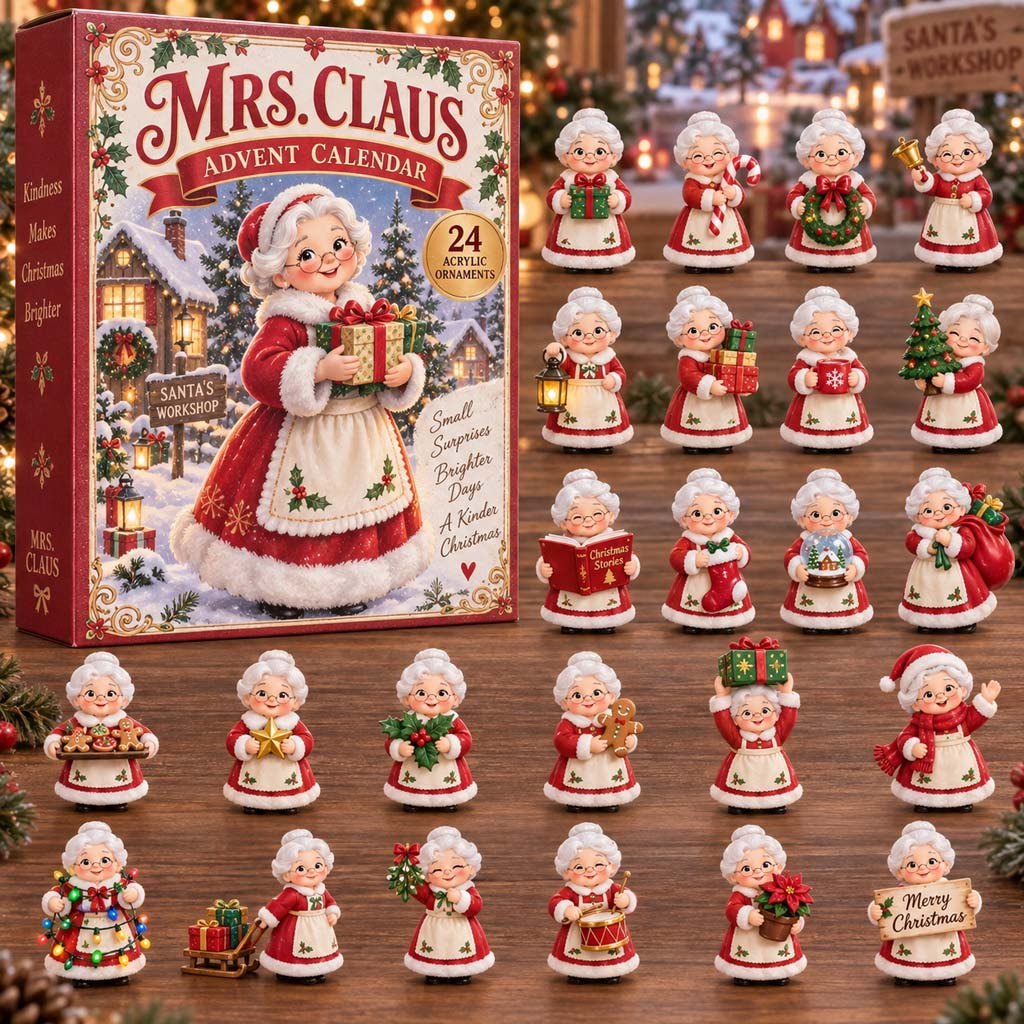 Mrs. Claus advent calendar