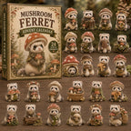 Mushroom Ferret advent calendar
