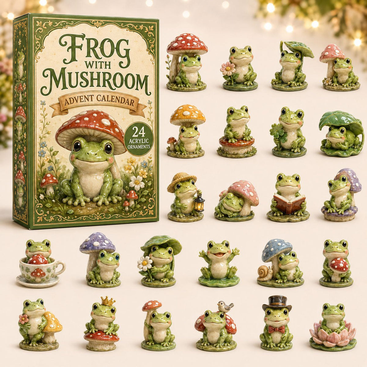 Mushroom Frog advent calendar
