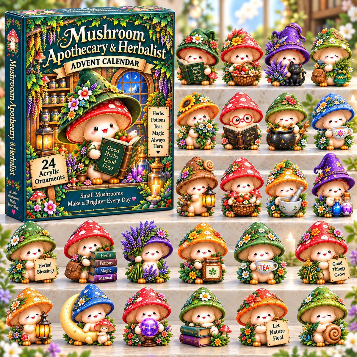Mushroom Herbalist advent calendar