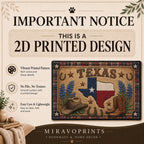MiravoPrints doormat - crystal velvet surface, soft to the touch