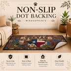 MiravoPrints runner rug - size guide with measurements