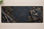 Mystery Reader Cabin Chapter Desk Mat with printed dimensional artwork