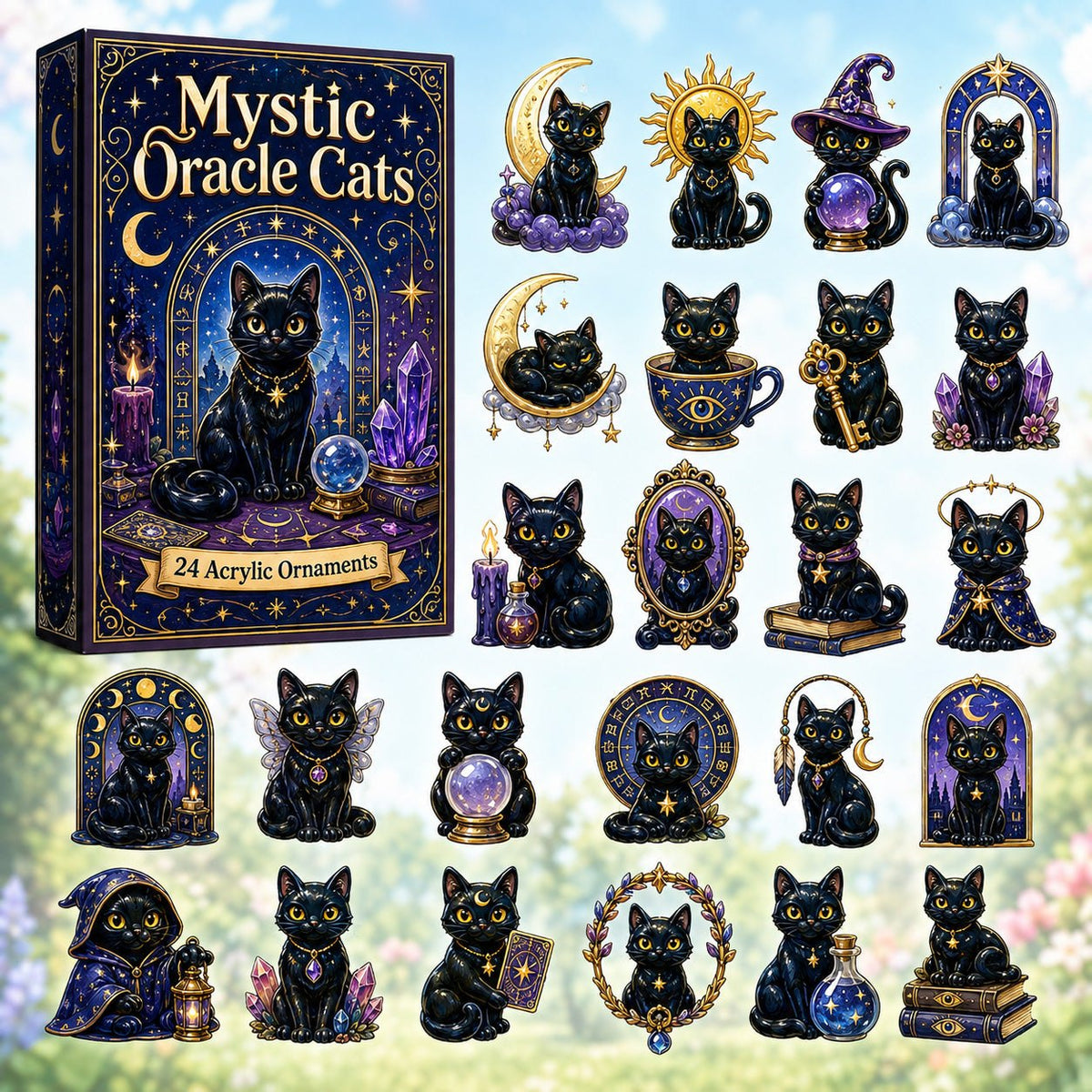 Mystic Oracle Cats advent calendar