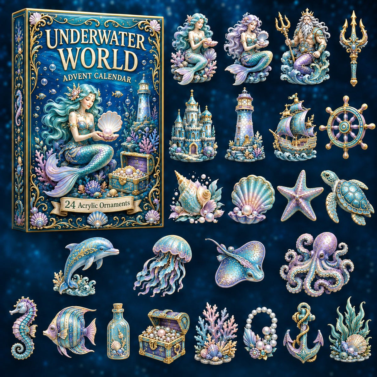 Mystic Underwater World advent calendar