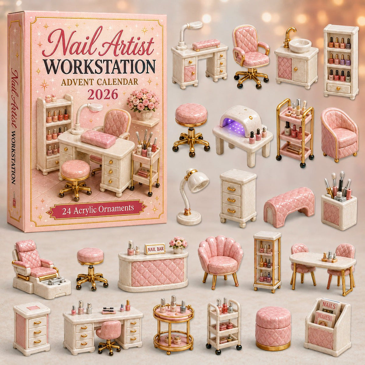 Nail Artist Workstation advent calendar