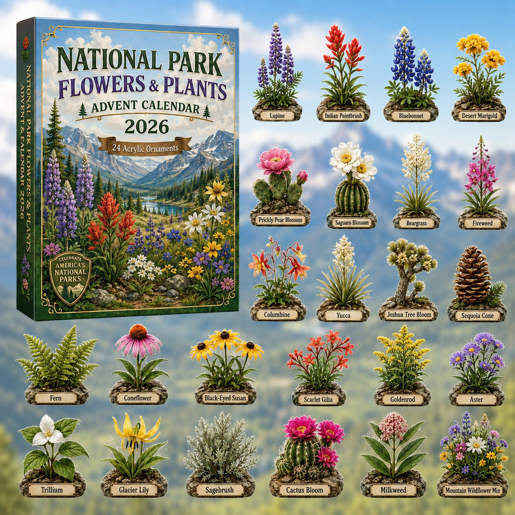 National Park Flowers & Plants advent calendar
