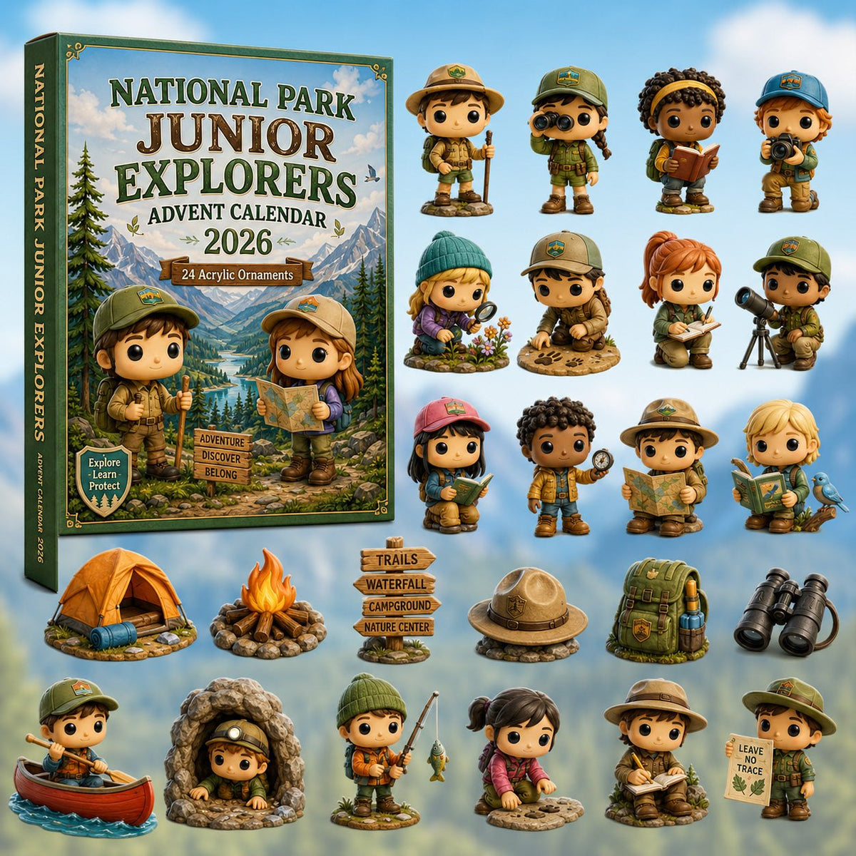 National Park Junior Explorers advent calendar