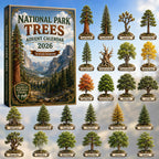 National Park Trees advent calendar