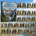 National Park Waterfalls advent calendar