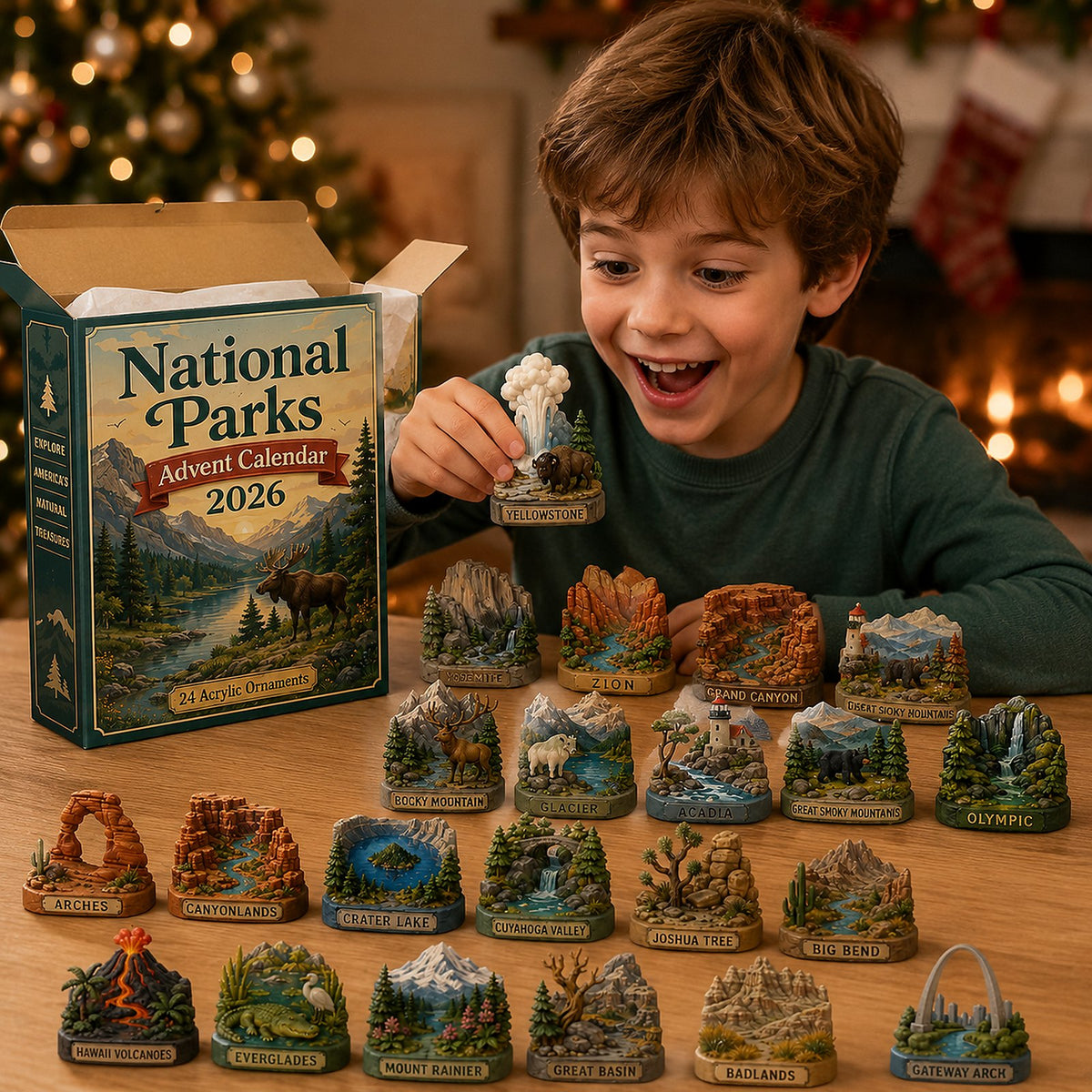 National Parks advent calendar