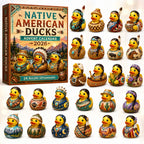 Native American Rubber Duck advent calendar