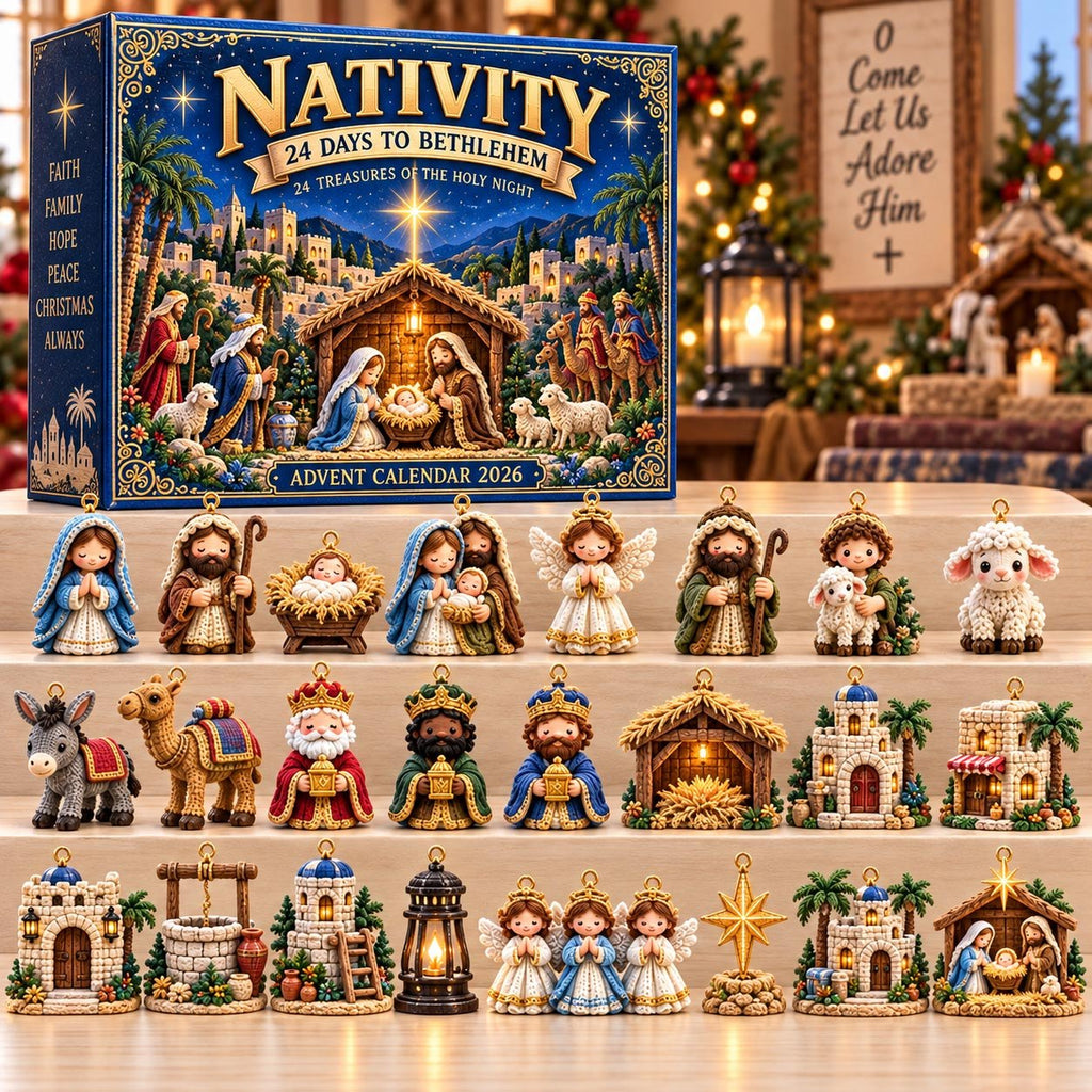 Nativity Bethlehem advent calendar