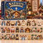 Nativity Bethlehem advent calendar