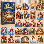 Nativity Night Life Of Jesus advent calendar