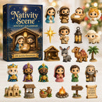 Nativity Scene advent calendar