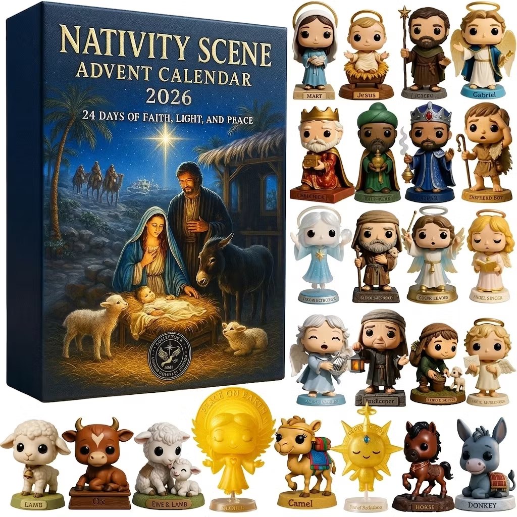 Nativity Scene advent calendar