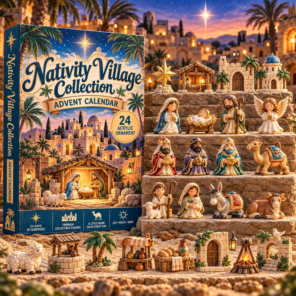 Nativity Village Collection advent calendar