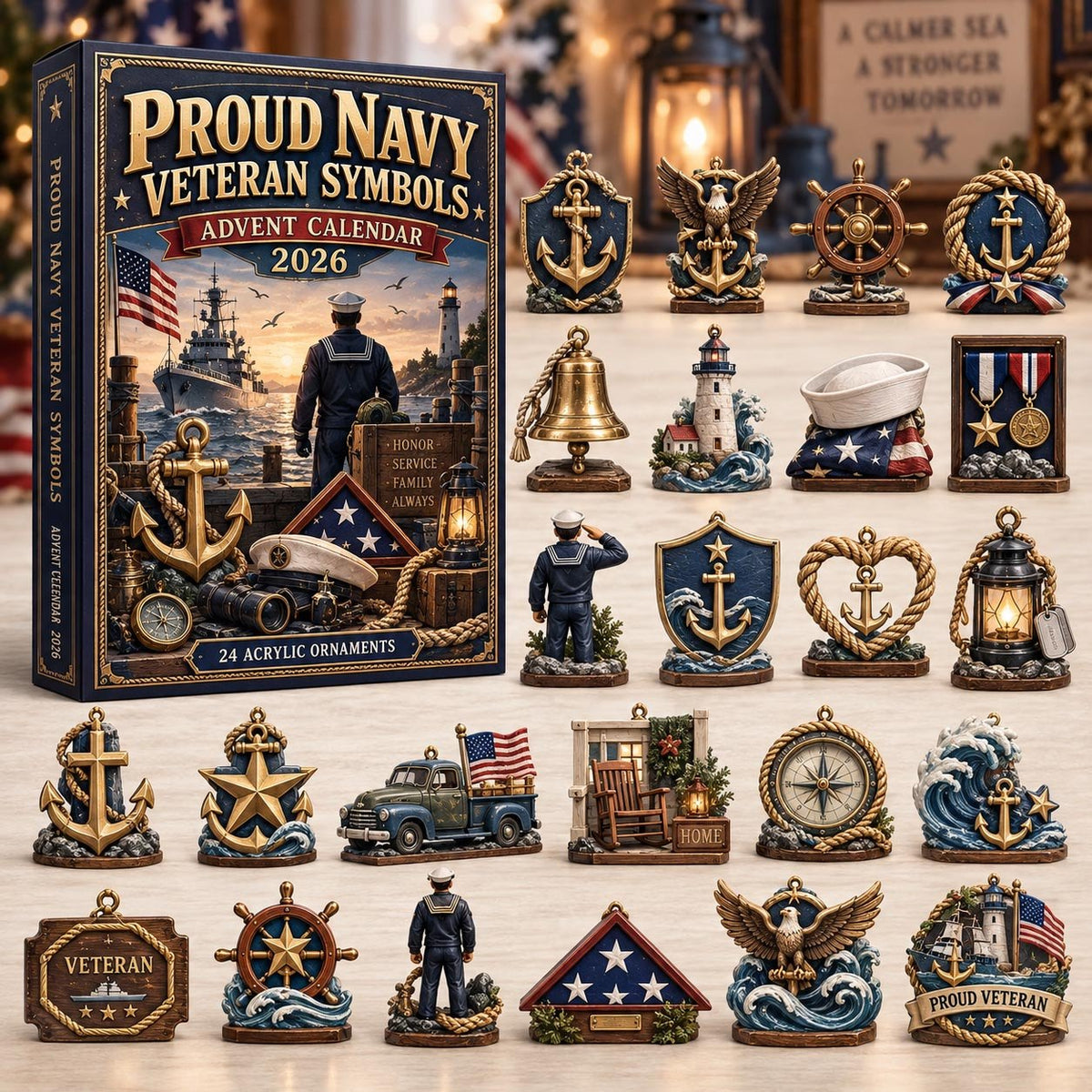 Navy Symbol advent calendar