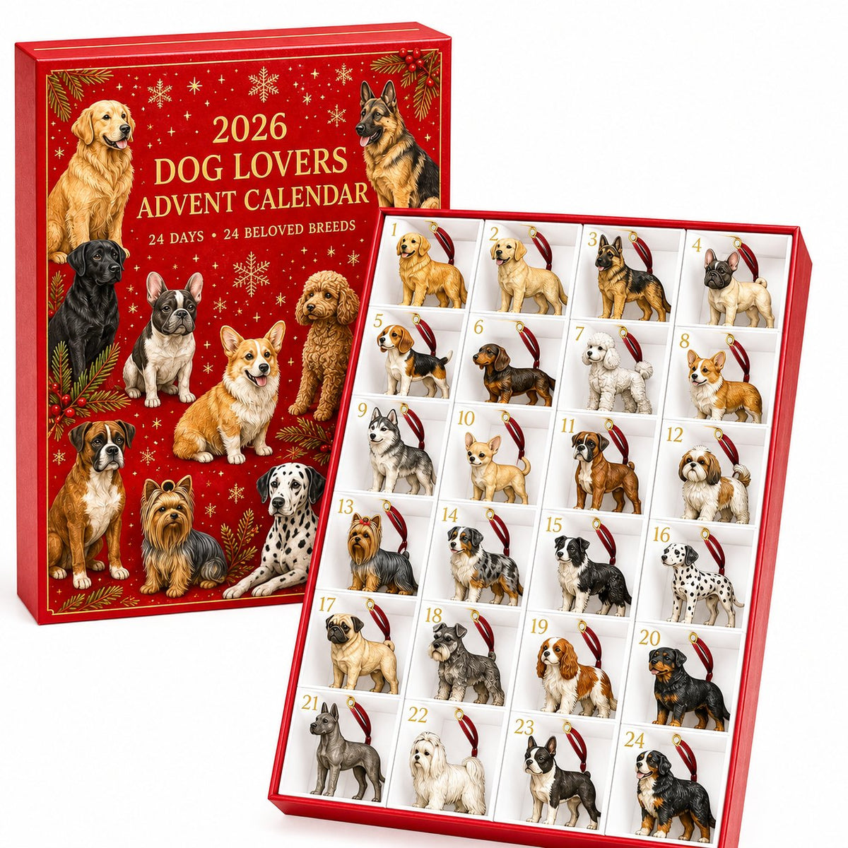 New Arrivlas for Pet Lover❤️2026 Christmas 24-days Countdown advent calendar