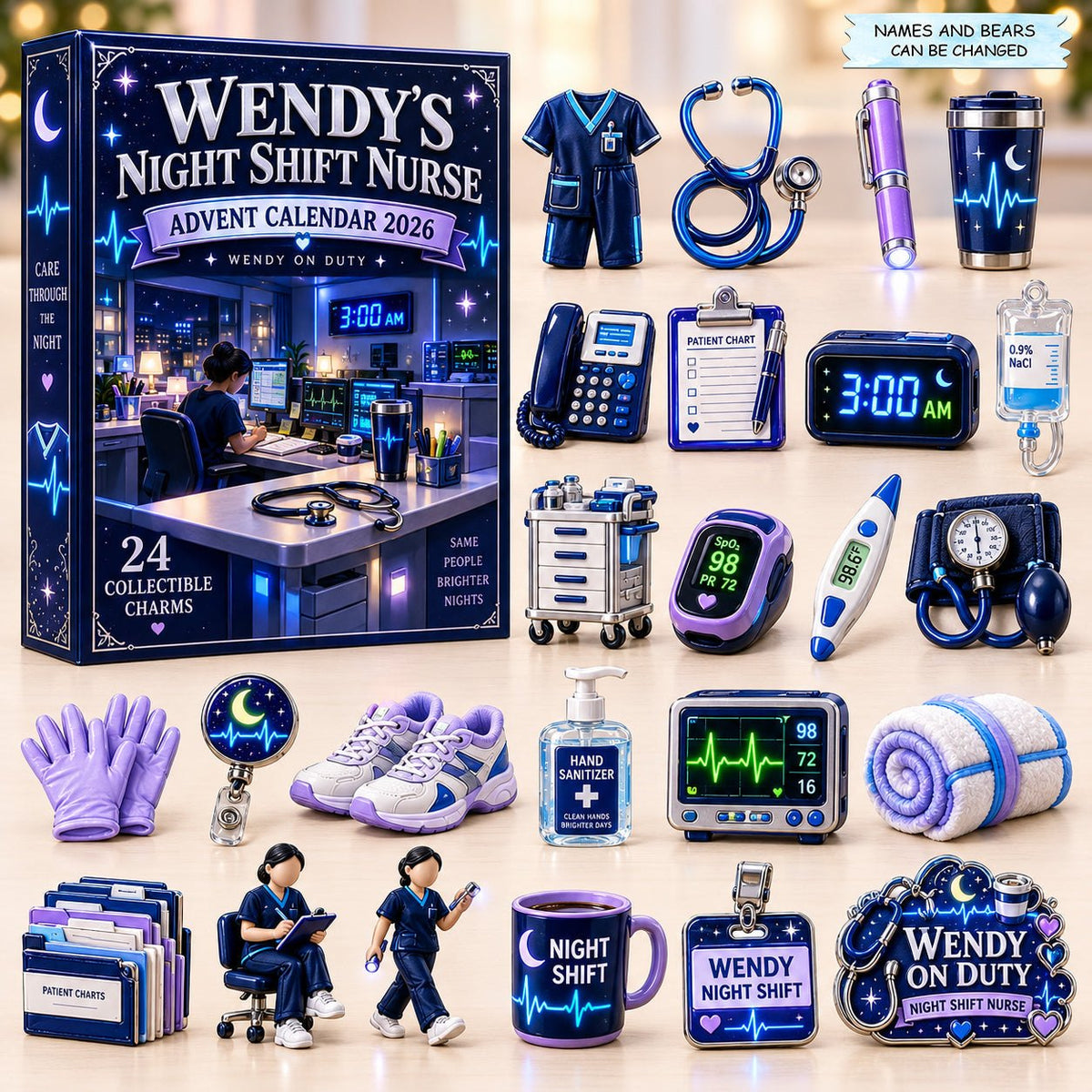 Night Shift Nurse advent calendar