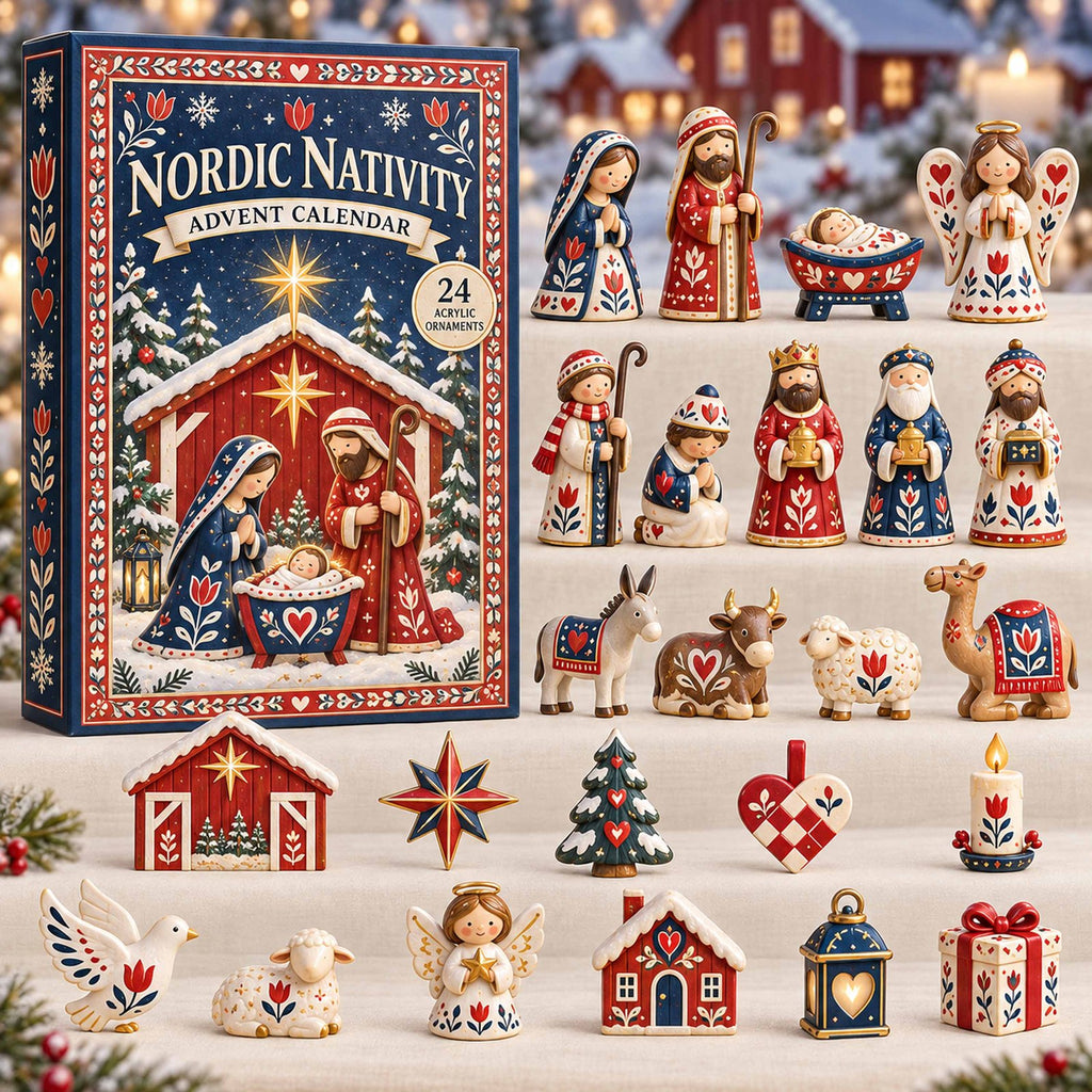 Nordic Nativity advent calendar