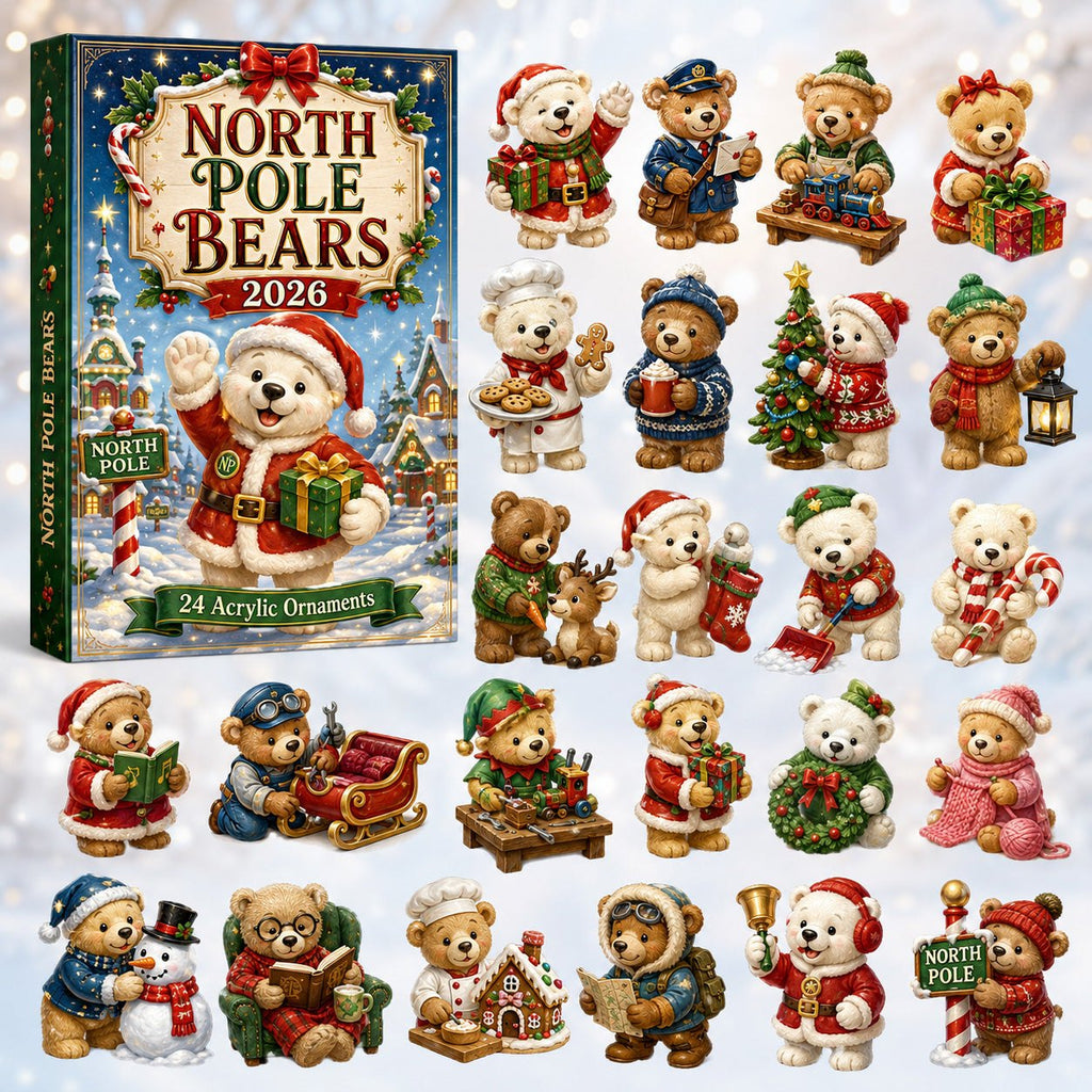 North Pole Bears advent calendar