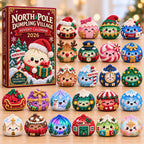 North Pole Dumpling Village advent calendar