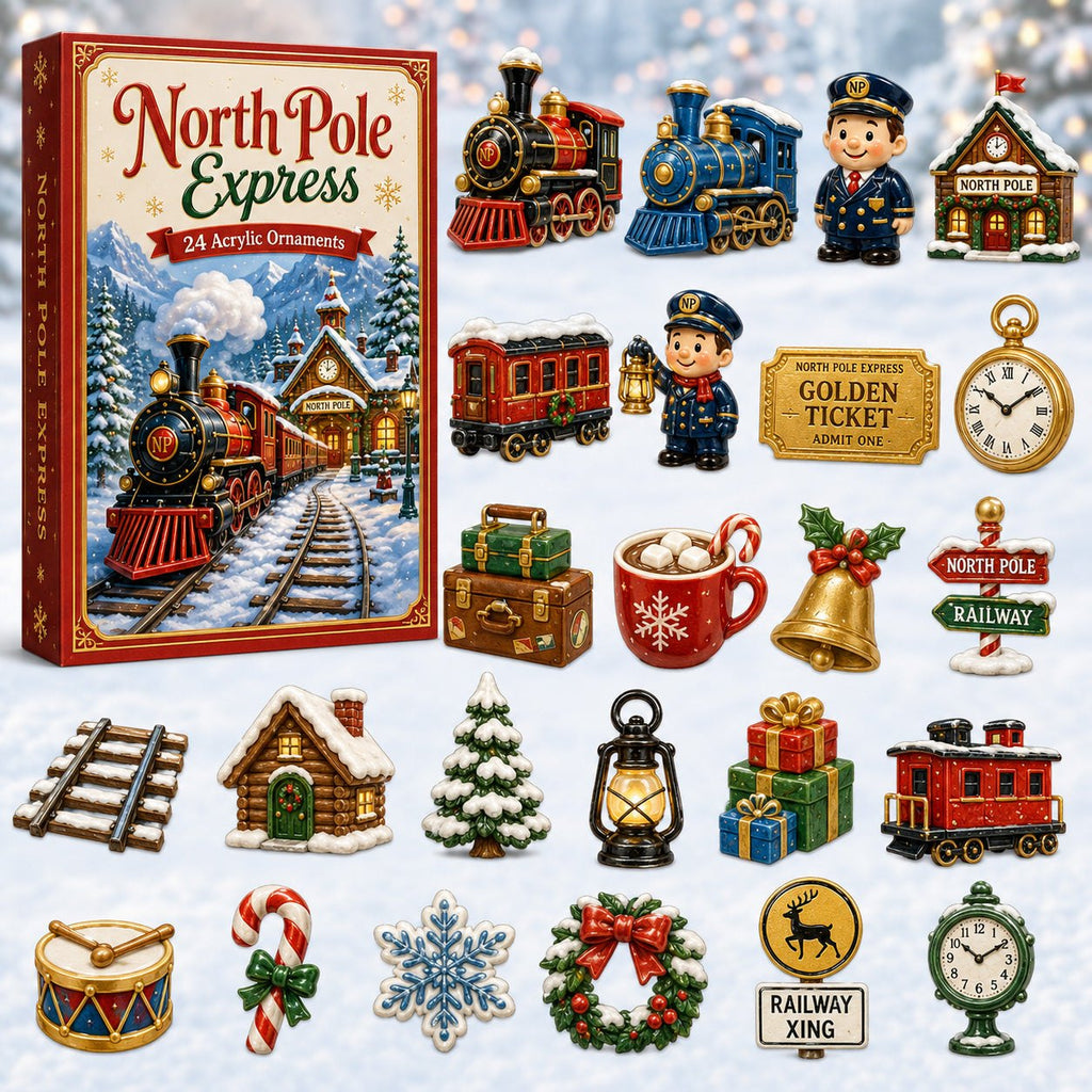 North Pole Express advent calendar