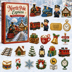 North Pole Express advent calendar