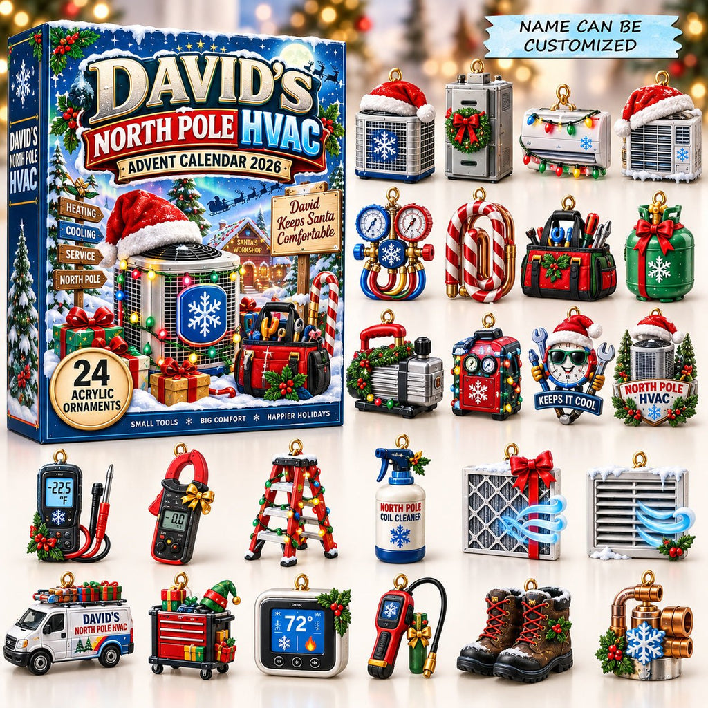 North Pole HVAC advent calendar