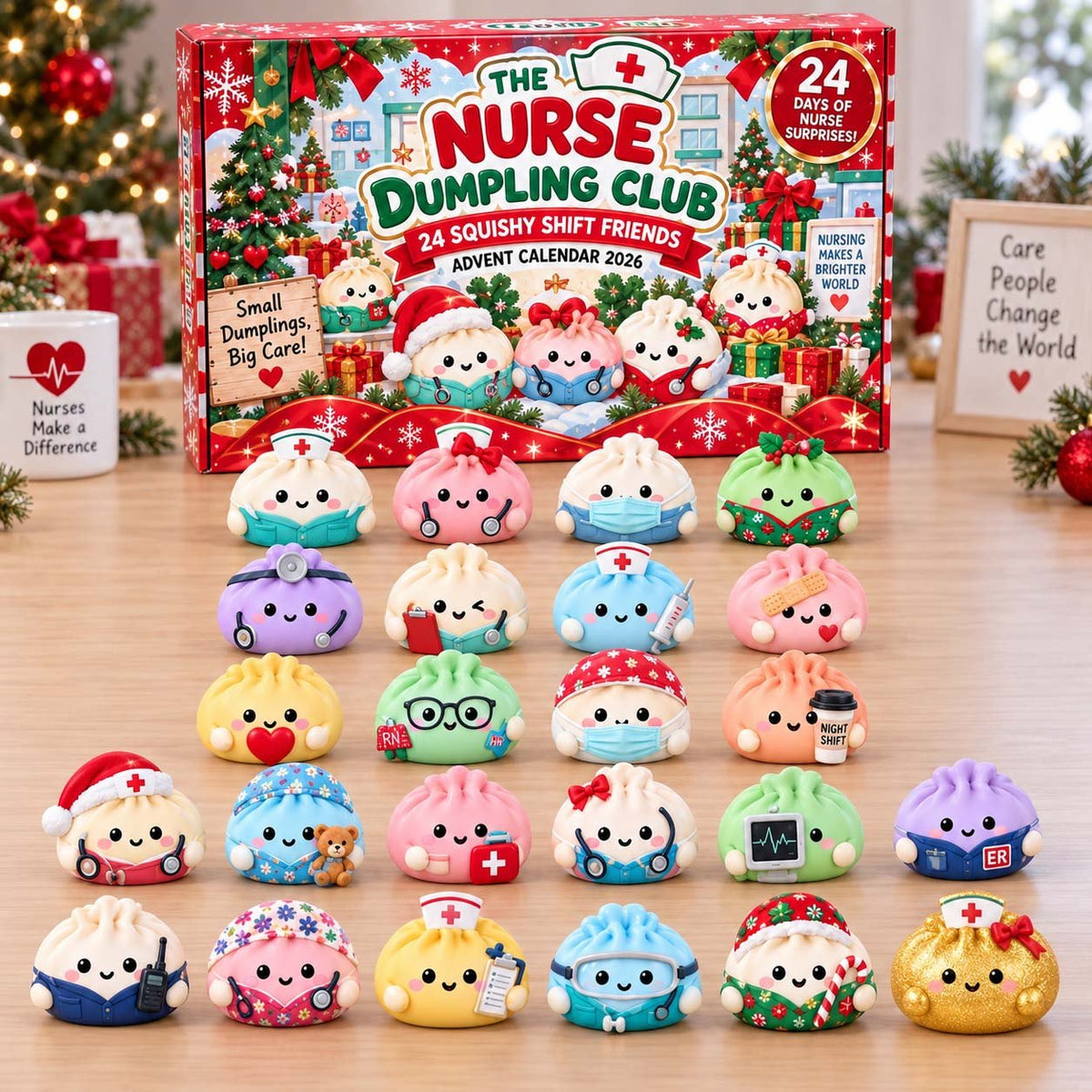 Nurse Dumpling Club advent calendar