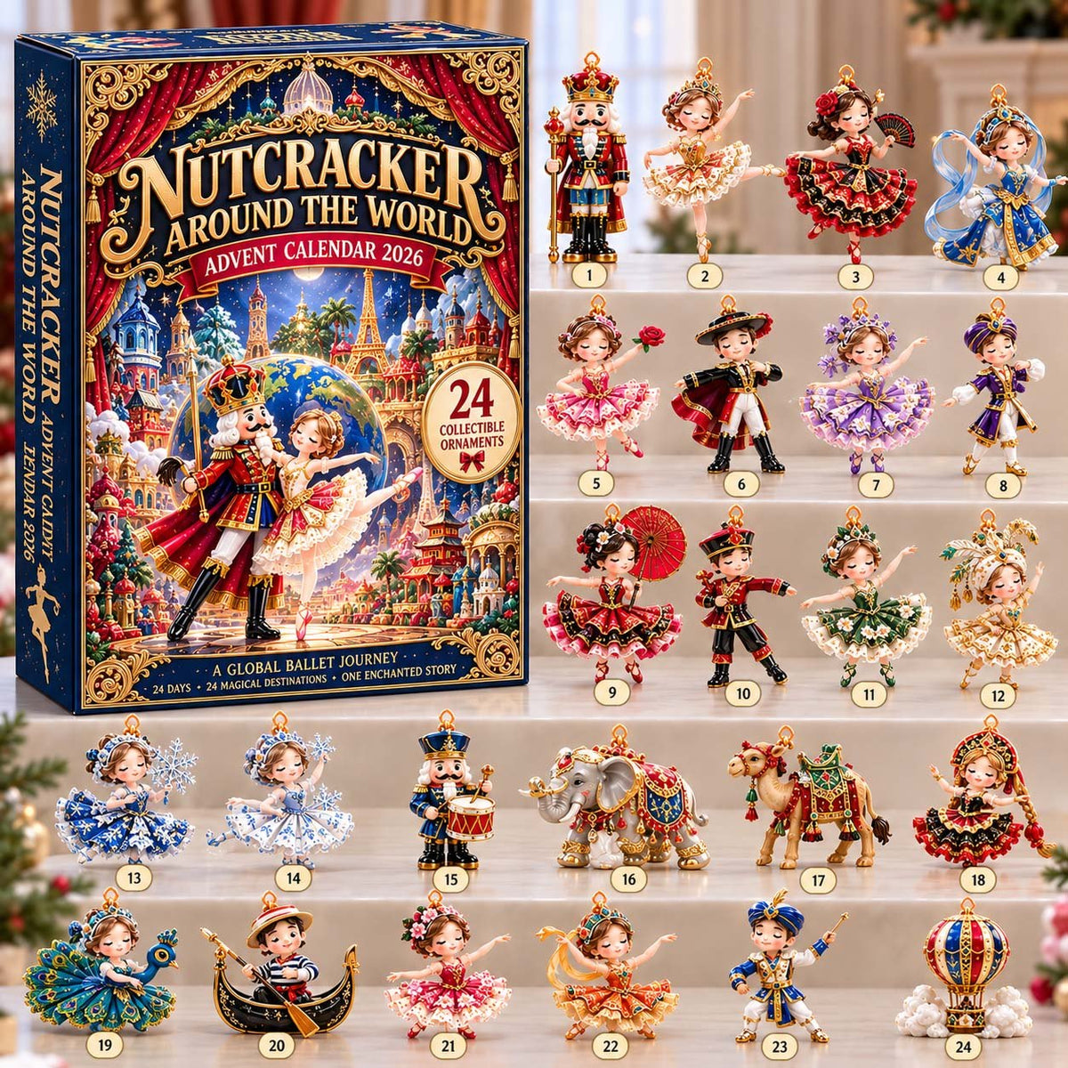 Nutcracker Around the World advent calendar