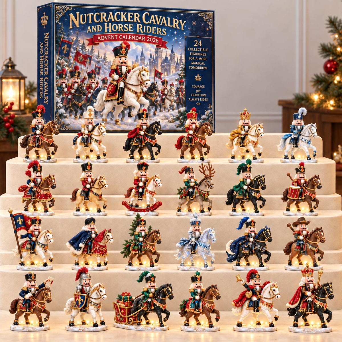 Nutcracker Cavalry advent calendar