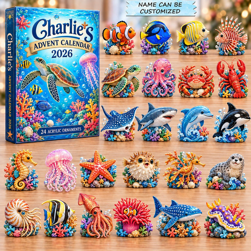 Ocean Creature Collection advent calendar