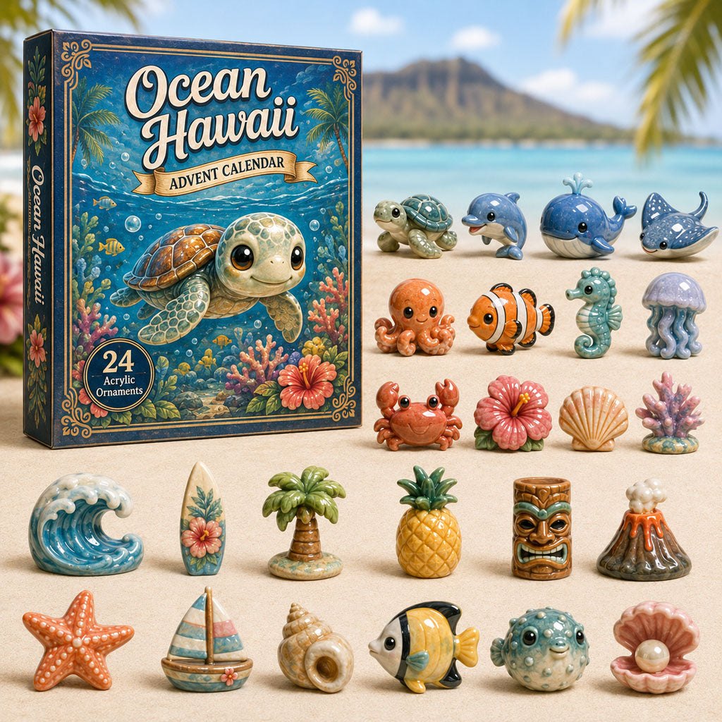 Ocean Hawaii advent calendar
