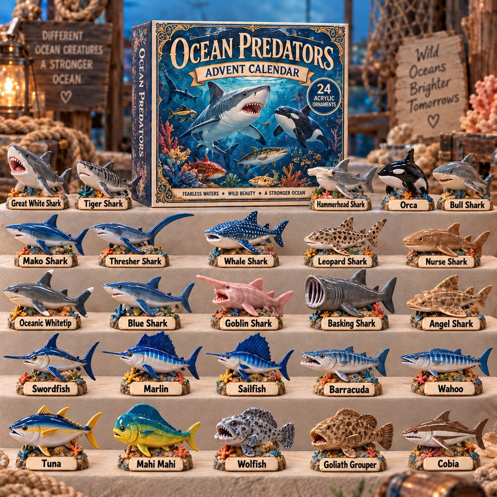 Ocean Predators advent calendar